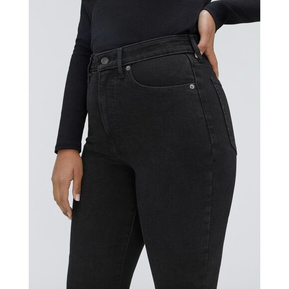 EVERLANE The Curvy Way-High Skinny Jean 24 Regular Ash (Washed Black) NWT B89 - Picture 2 of 5